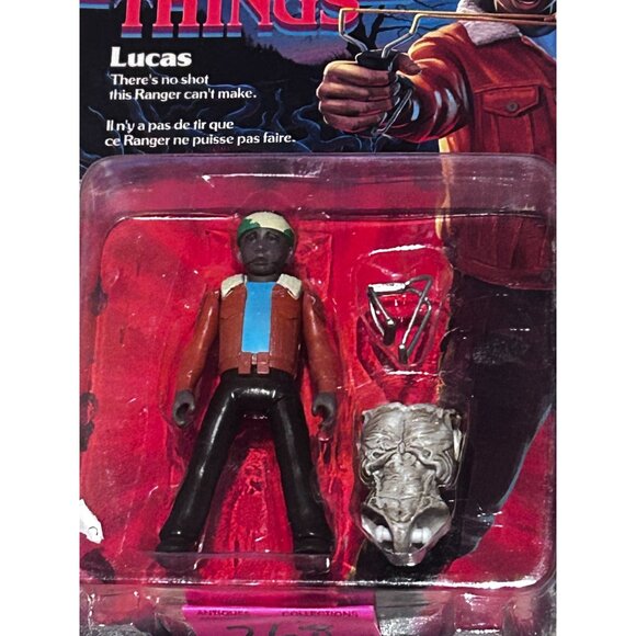 Bandai Stranger Things Lucas 4 Inch Action Figure - Picture 6 of 7